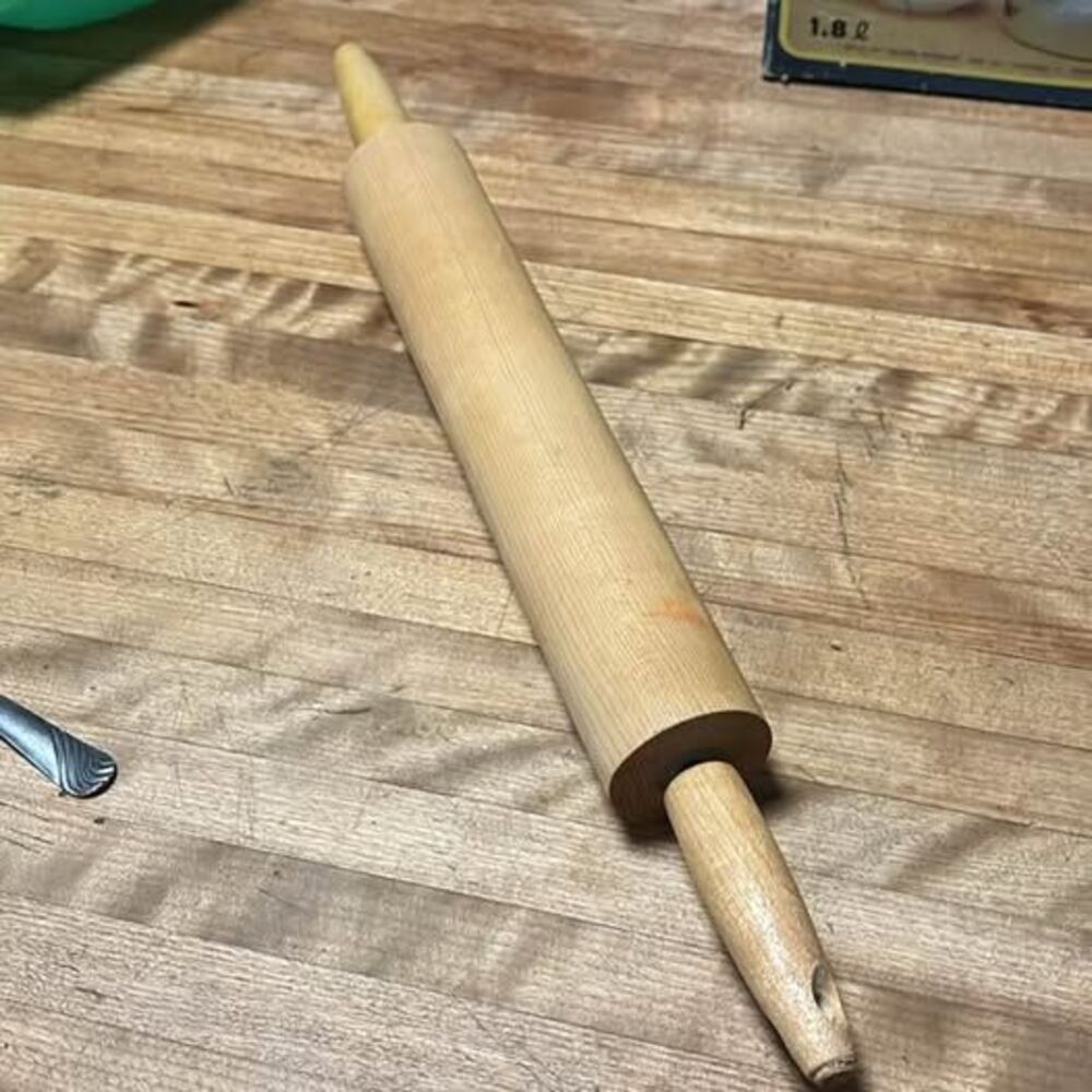 Vintage hardwood Wooden Rolling Pin